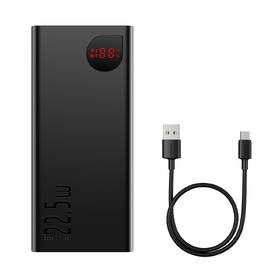 Powerbanka Baseus Adaman 40000 mAh 22,5W 3x USB-A/micro USB/USB-C černá

 obrázek produktu 6 z 11