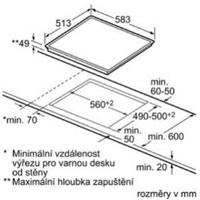 Sklokeramická varná deska Siemens ET645HE17 nerez
