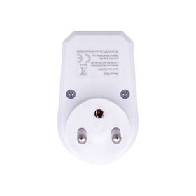 Přepěťová ochrana Solight PO20 1 zásuvka bílá barva

