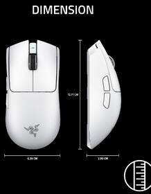 Myš Razer Viper V4 Pro bílá

 obrázek produktu 16 z 16