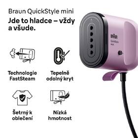 Ruční napařovač oděvů Braun GS1031PU fialový

 obrázek produktu 8 z 13