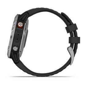 Chytré hodinky Garmin fenix6 Solar - Silver/Black Band 

 obrázek produktu 4 z 5