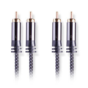 Kabel AQ 2xRCA/2xRCA, M/M, 0,75 m černý

 obrázek produktu 1 z 1