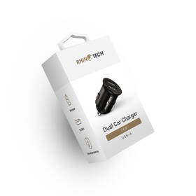 Adaptér do auta RhinoTech LITE MINI 2× USB-A, 24W černý

 obrázek produktu 3 z 3