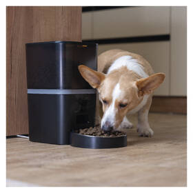 Chytré krmítko EMOS GoSmart Pet Care s kamerou, 6 l, Wi-Fi černé

 obrázek produktu 13 z 18