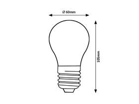Žárovka LED Rabalux E27, 7W, 2 700 K 

 obrázek produktu 2 z 2