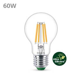 Žárovka LED Philips 60W, filament, A60, E27, teplá bílá 

 obrázek produktu 2 z 2
