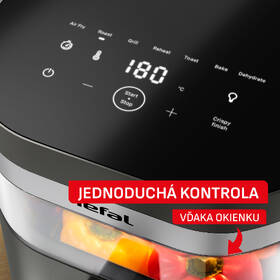 Fritéza horkovzdušná Tefal Easy Fry Infrared EY8328E0, 7 l šedá

 obrázek produktu 6 z 8
