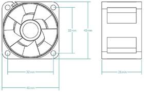 Ventilátor Arctic Cooling S4028-6K černý

 obrázek produktu 5 z 5
