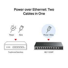Switch Mercusys MS112GMP (MS112GMP) černý

 obrázek produktu 4 z 10