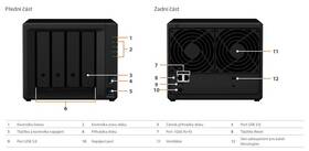 Datové úložiště (NAS) Synology DS418 černé

 obrázek produktu 6 z 6