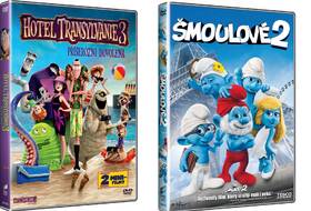DVD BONTONFILM Hotel Transylvánie 3 (1+1 Šmoulové 2) 

 obrázek produktu 1 z 1
