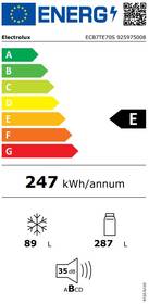 Chladnička s mrazničkou Electrolux ECB7TE70S bílá

 obrázek produktu 1 z 9
