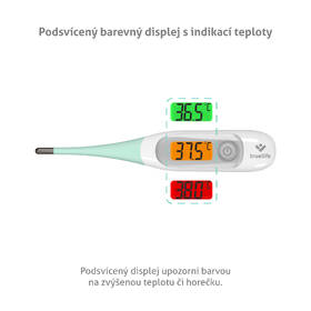 Teploměr TrueLife Care T3 

 obrázek produktu 3 z 10
