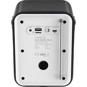 Radiopřijímač s DAB+ Carneo D600 černý/bílý

 obrázek produktu 4 z 4
