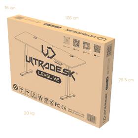 Herní stůl ULTRADESK LEVEL V2 

 obrázek produktu 10 z 10