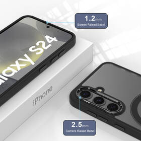 Kryt na mobil WG Iron Eye MagSafe na Samsung Galaxy S24 5G černý

 obrázek produktu 5 z 6