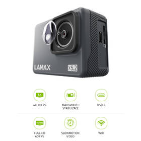 Outdoorová kamera LAMAX X5.2 černá barva

