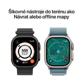 Chytré hodinky Apple GPS + Cellular 49mm přírodní titan - přírodní titanový milánský tah - L 

 obrázek produktu 9 z 11