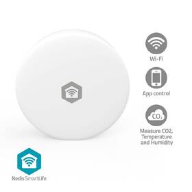Senzor Nedis SmartLife Wi-Fi, kvality ovzduší bílý

 obrázek produktu 7 z 17