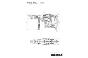 Kladivo Metabo KHEV 5-40 BL 600765500 

 obrázek produktu 4 z 4