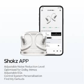 Sluchátka Shokz OpenFit PRO, Bluetooth bílá

 obrázek produktu 5 z 5