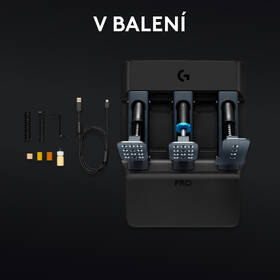 Pedály Logitech G PRO Racing Pedals černé

 obrázek produktu 13 z 13