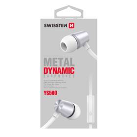 Sluchátka Swissten Dynamic YS500 stříbrná/bílá

 obrázek produktu 3 z 3