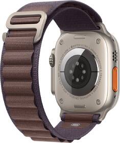 Chytré hodinky Apple GPS + Cellular, 49mm pouzdro z titanu - indigový alpský tah - M 

 obrázek produktu 2 z 8