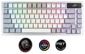 Klávesnice Asus ROG AZOTH (ROG NX Snow/PBT ) - US bílá

 obrázek produktu 1 z 12