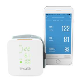Tlakoměr na zápěstí iHealth VIEW BP7 bílý

 obrázek produktu 4 z 15