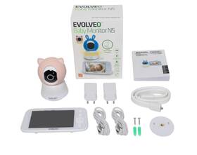 Dětská elektronická chůva Evolveo Baby Monitor N5 (CAM-5-P) růžová

 obrázek produktu 2 z 10