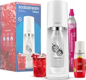 Výrobník sodové vody SodaStream TERRA White Malina Zero Mpack bílý

 obrázek produktu 3 z 4