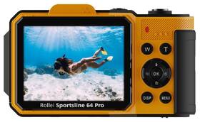 Digitální fotoaparát Rollei Sportsline 64 Pro oranžový

 obrázek produktu 3 z 15