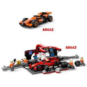 Stavebnice LEGO® City 60445 Kamion F1® s vozy F1® RB20 a AMR24 

 obrázek produktu 3 z 9