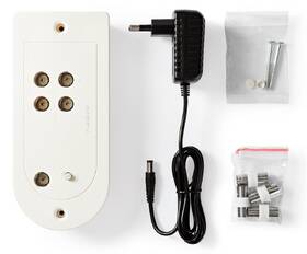Zesilovač Nedis CATV, Max. zesílení 20 dB, 40–862 MHz, 4 Výstupy, IEC 

 obrázek produktu 2 z 2