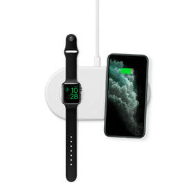 Bezdrátová nabíječka Epico 2v1 pro Apple Watch a iPhone bílá

 obrázek produktu 4 z 8