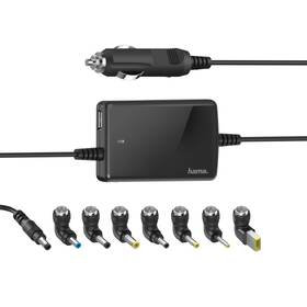 Napájecí adaptér Hama univerzální pro notebook do auta, 15-19 V, 70 W, slim 

 obrázek produktu 1 z 1