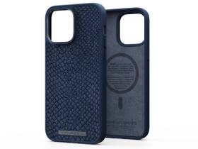 Kryt na mobil Njord Salmon Leather Magsafe na Apple iPhone 13/14 Pro Max modrý

 obrázek produktu 3 z 6