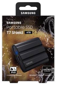 SSD externí Samsung T7 Shield 4TB černá barva
