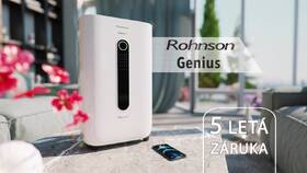 Odvlhčovač Rohnson R-9920 Genius Wi-Fi Health & Clean bílá barva
