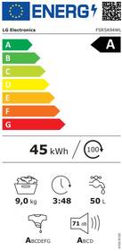 Pračka LG FSR5A94WL bílá barva
