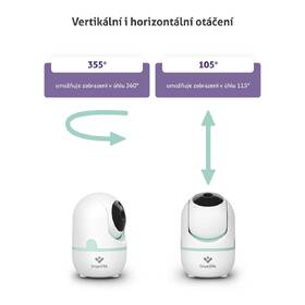 Dětská elektronická chůva TrueLife R4i bílá/zelená

 obrázek produktu 6 z 15