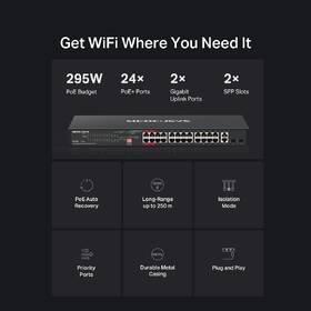 Switch Mercusys MS128GP černý

 obrázek produktu 3 z 9