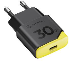 Nabíječka do sítě Tactical Minimi GaN 30W, 1×USB-C černá/žlutá

 obrázek produktu 1 z 5