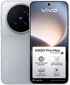 Mobilní telefon vivo X500 Pro Max 5G 12 GB / 1 TB - Professional Creator Kit šedý

 obrázek produktu 12 z 14