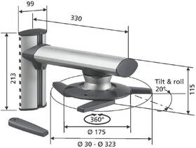 Držák Vogel’s EPW 6565 na projektor, nástěnný 

 obrázek produktu 7 z 7