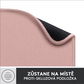 Podložka pod myš Logitech Mouse Pad Studio Series, 20 x 23 cm růžová

 obrázek produktu 4 z 10