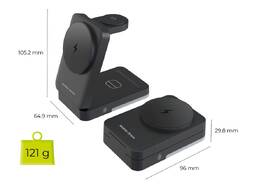 Bezdrátová nabíječka Mobile Origin 3in1 Foldable Charging Stand with light, PW28 černá

 obrázek produktu 15 z 19
