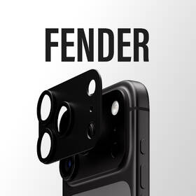 Tvrzené sklo PanzerGlass FENDER na Apple iPhone 18 Pro ,ochranný hliníkový prvek fotoaparátu černé

 obrázek produktu 6 z 6